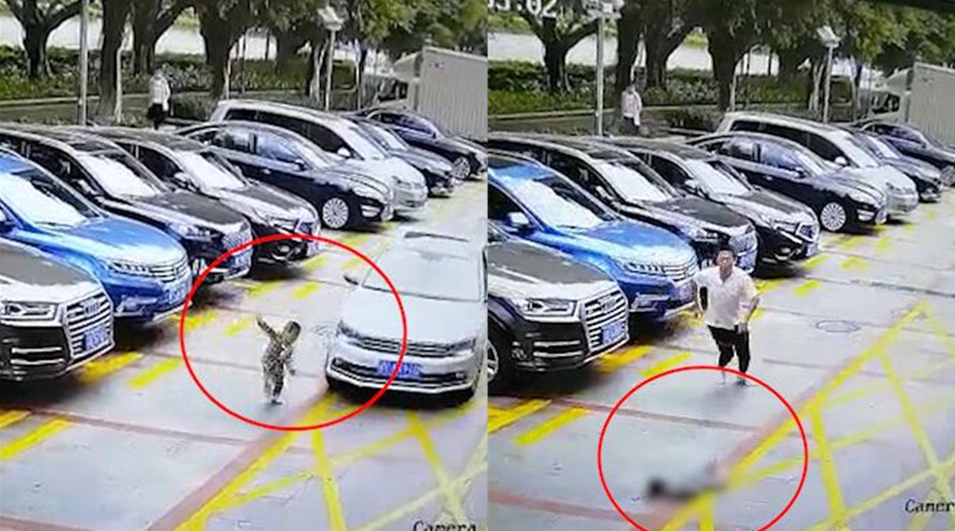 车库入口的危险，孩子玩耍被车辆碾压的悲剧与反思
